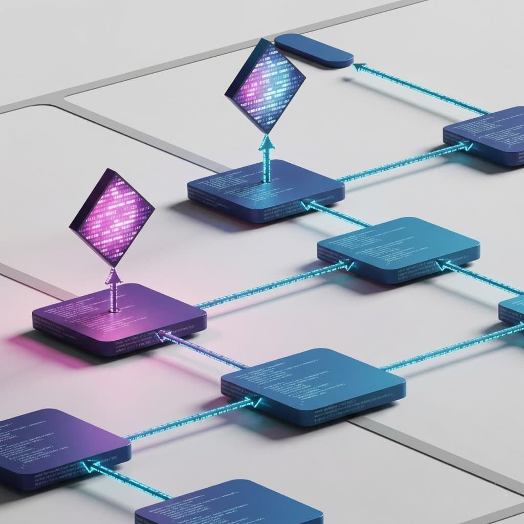 Abstrakte Darstellung für SOP-Engineering