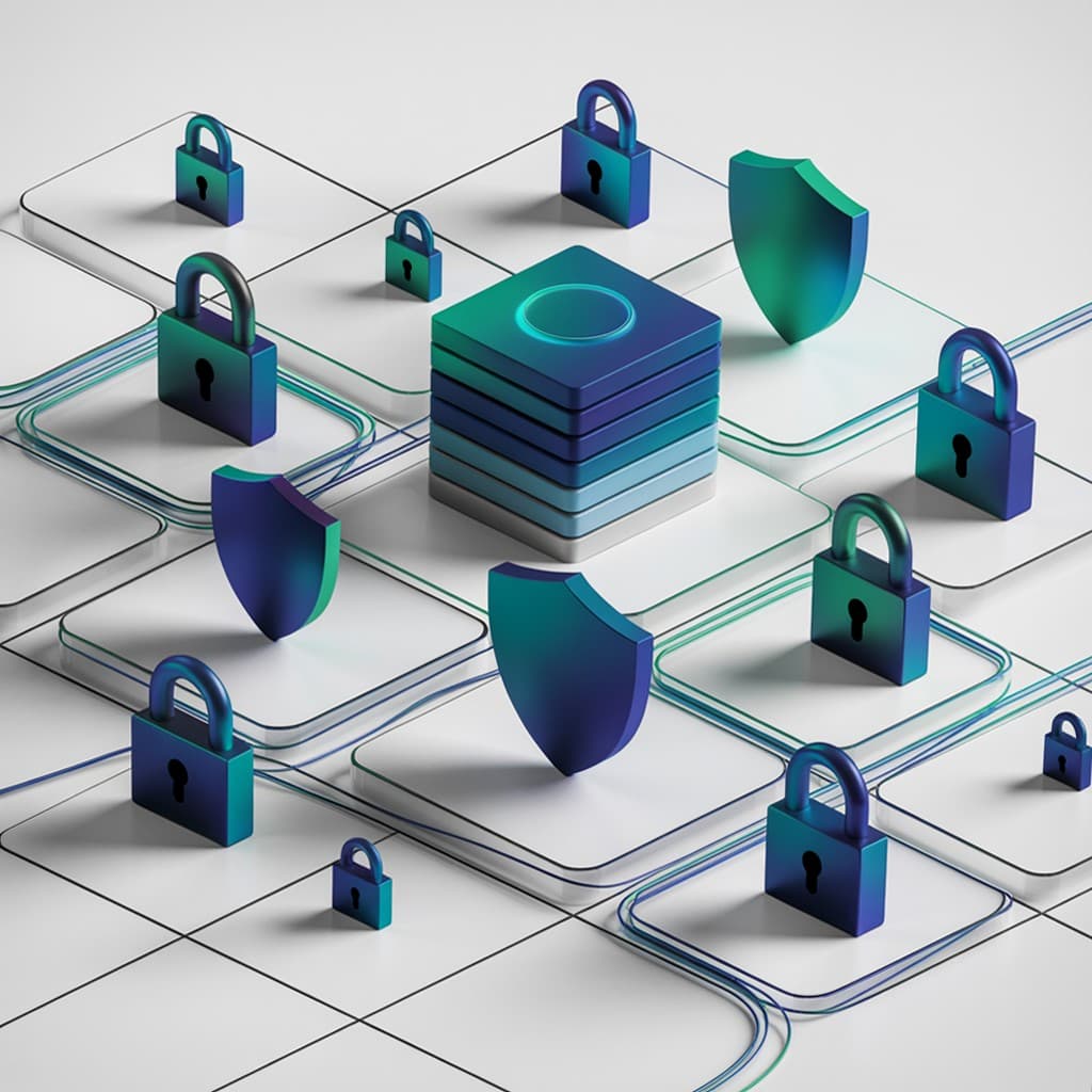 Abstrakte Darstellung für Governance